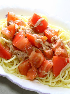 かんたん!冷製パスタ!-レシピのメイン写真