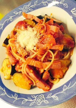 フレッシュトマトのパスタ-レシピのメイン写真