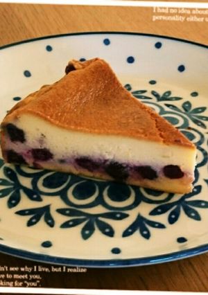 ブルーベリーNYチーズケーキ-レシピのメイン写真