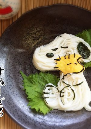 すぬーどる( ･ ´｀(●)キャラ麺-レシピのメイン写真