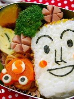 しょくぱんまん様弁当(キャラ弁)-レシピのメイン写真