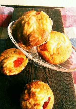 これバターなし?朝食ダブルチーズマフィン-レシピのメイン写真