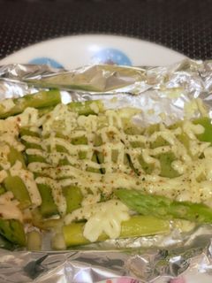 あと一品!アスパラオンリーのバター焼き-レシピのメイン写真