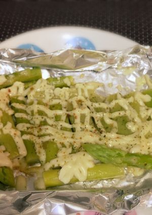あと一品!アスパラオンリーのバター焼き-レシピのメイン写真