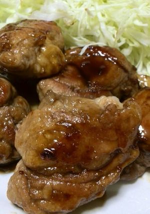 調味料２つなのにっ！ 激ウマ照り焼き☺-レシピのメイン写真