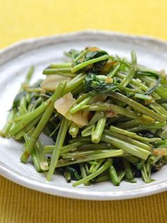 空芯菜のにんにく炒め-レシピのメイン写真