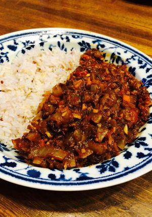 氷こんにゃくでダイエット！キーマカレー-レシピのメイン写真