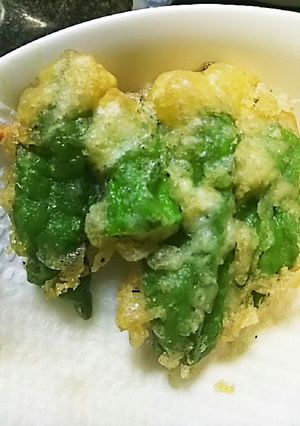 おしゃれな４連！ししとうの天ぷら-レシピのメイン写真