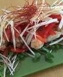 餅 豚巻き 唐揚げ 彩り野菜おもてなし