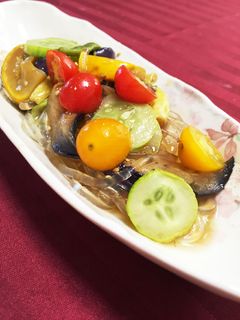 中華な揚げ浸しアレンジサラダ-レシピのメイン写真
