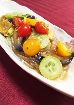 中華な揚げ浸しアレンジサラダ-レシピのメイン写真