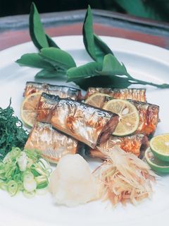 サンマ筒切りの塩焼き-レシピのメイン写真