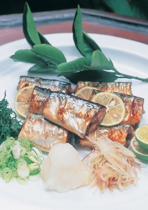 サンマ筒切りの塩焼き-レシピのメイン写真