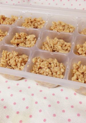 離乳食・冷凍保存：そぼろ♪-レシピのメイン写真