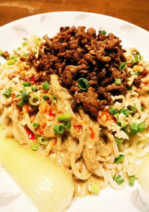 冷やし担々麺！タレから作りました-レシピのメイン写真