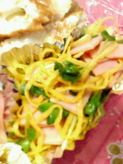 お弁当に☆貝割れハムポン♪♪-レシピのメイン写真