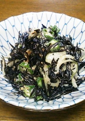 ひじきとオクラのおかかマヨ-レシピのメイン写真