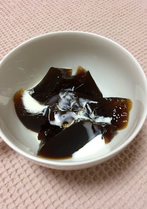 糖質制限！コーヒー寒天-レシピのメイン写真