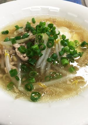 もやしと肉豆腐のガッツリスープ-レシピのメイン写真