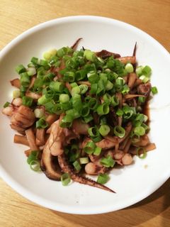 イカゲソとエリンギの甘辛煮-レシピのメイン写真