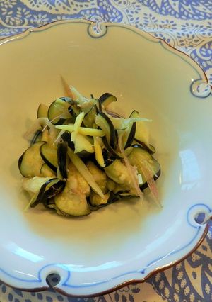 茄子と冥加の大人の漬物-レシピのメイン写真