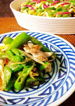 シシトウと豚肉の炒め物-レシピのメイン写真
