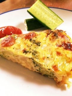 キッシュ風オムレツ-レシピのメイン写真