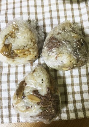 牛肉と舞茸の混ぜご飯-レシピのメイン写真