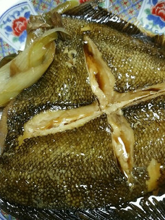 簡単冷凍カレイの照り照り煮付け-レシピのメイン写真