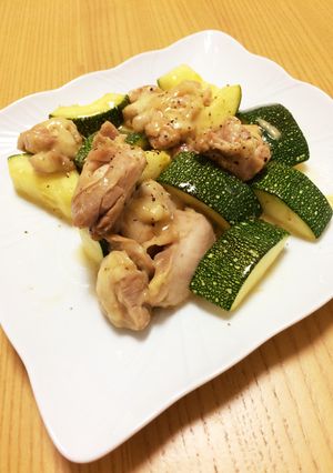 トロッと☆鶏とズッキーニのチーズソテー-レシピのメイン写真