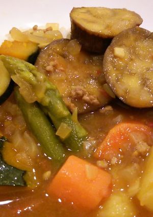 夏野菜も入ったカレー2015-レシピのメイン写真