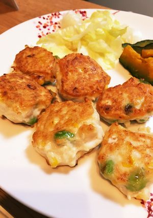 コーンと枝豆のナゲット-レシピのメイン写真