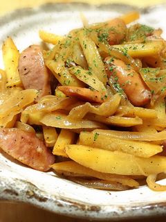 細切りじゃがいものバター醤油炒め♪-レシピのメイン写真