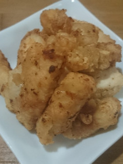 生姜味のスティック鶏唐揚げ(^-^)/-レシピのメイン写真