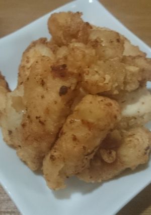 生姜味のスティック鶏唐揚げ(^-^)/-レシピのメイン写真
