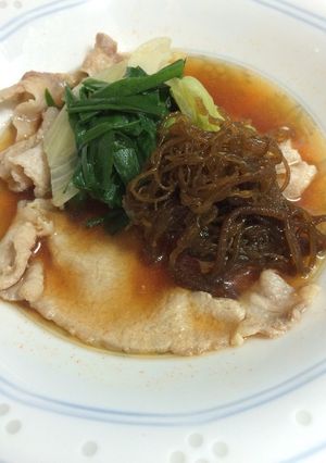 いつもの麺に飽きたら…冷麺もずくランチ-レシピのメイン写真