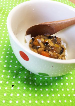 納豆ひじきのたっぷり野菜あんかけ-レシピのメイン写真