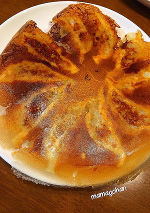 羽根つき餃子の焼き方-レシピのメイン写真