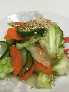 簡単‼野菜3つで浅漬け-レシピのメイン写真