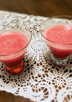 ＊裏技♡スイカとゼリーでスムージー＊-レシピのメイン写真