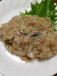 鯵のナメロウ-レシピのメイン写真