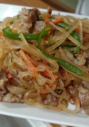 マロニーで簡単チャプチェ-レシピのメイン写真