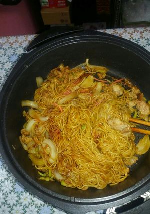 ホットプレートで焼きそば-レシピのメイン写真