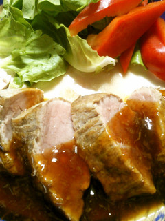 豚ヒレ肉の ローストポーク! 照り焼き味-レシピのメイン写真