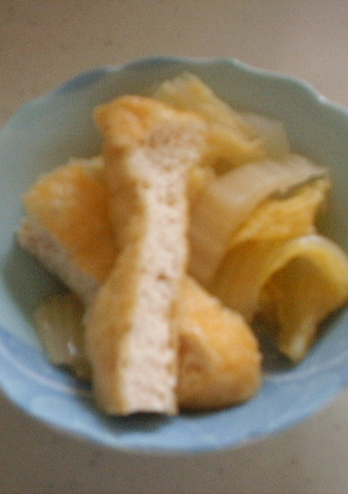 白菜と油揚げの含め煮-レシピのメイン写真