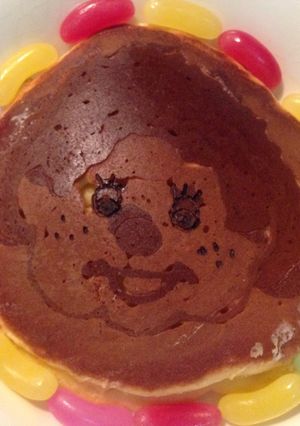 モンチッチのオープンどら焼き-レシピのメイン写真
