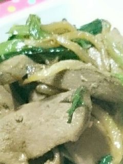 簡単 レバニラ炒め-レシピのメイン写真