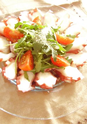 たこの簡単カルパッチョ★-レシピのメイン写真