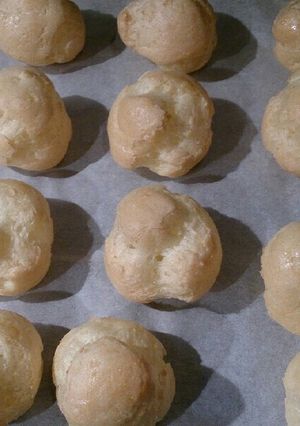 米粉シュークリーム①（乳・小麦なし）-レシピのメイン写真