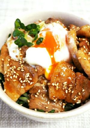 ご飯が進む！豚丼でがっつりスタミナ料理-レシピのメイン写真